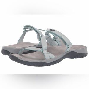 Teva Women's Elzada Leather Slide Sandals | EUC | Sz 6
